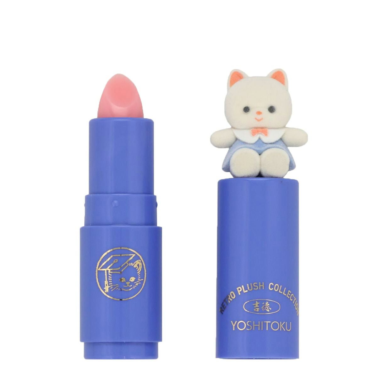 吉徳フロッキーマスコット付きリップクリーム クリーミーねこ | 雛人形
