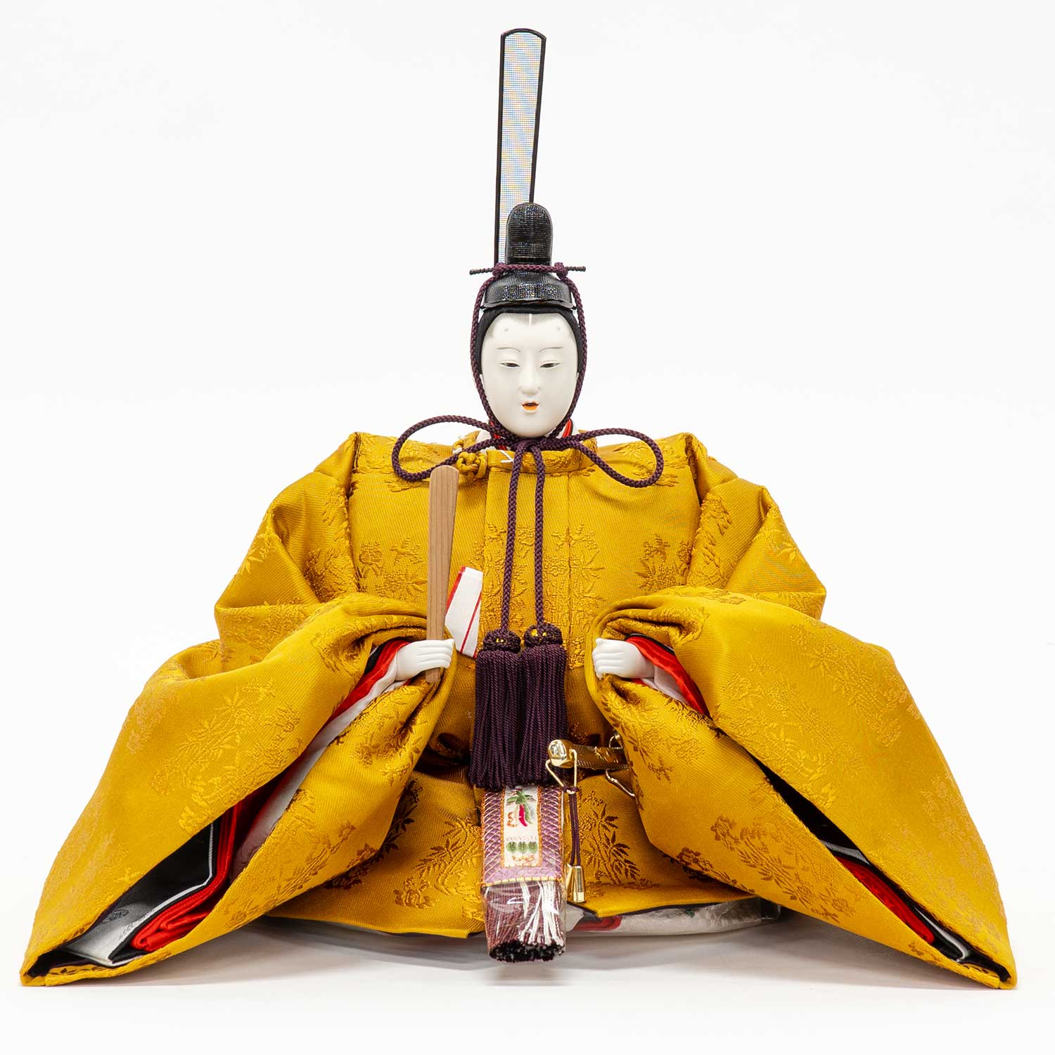 雛人形】京七番親王飾り 大橋弌峰 作 大極殿 束帯雛 | 雛人形