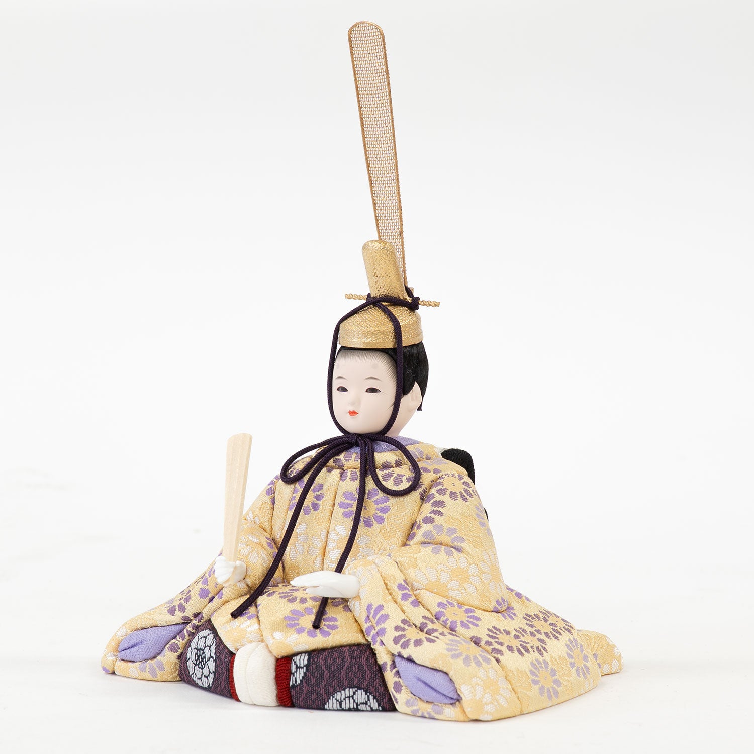 雛人形】木目込親王飾り 一秀 作 花ひいな | 雛人形（ひな人形）・五月