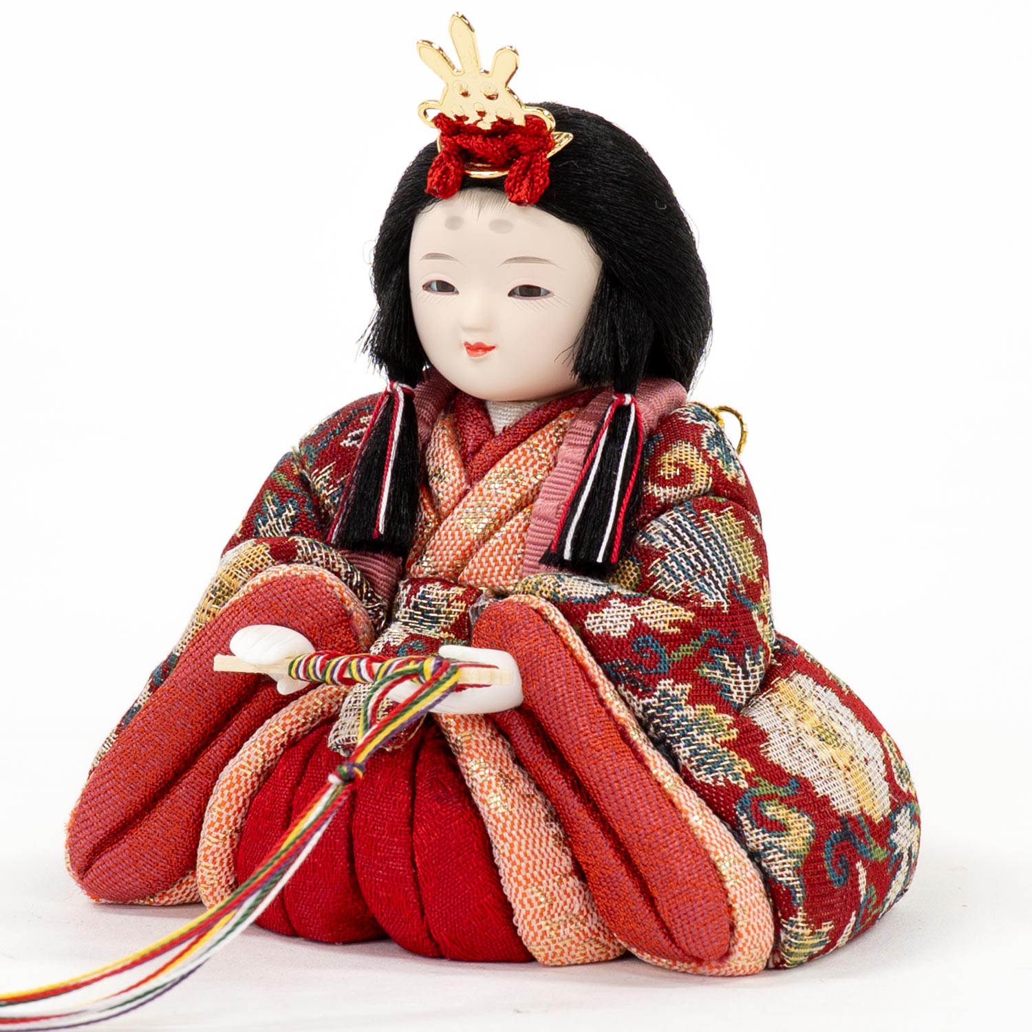 雛人形】木目込五人収納箱飾り 茜雛 柿沼東光作 | 雛人形（ひな人形