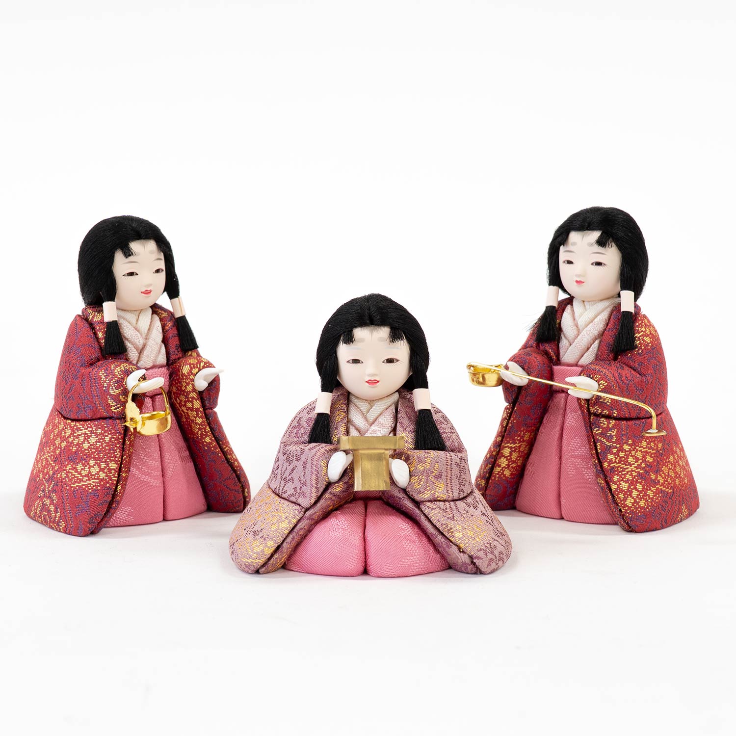 雛人形】木目込五人収納箱飾り 茜雛 柿沼東光作 | 雛人形（ひな人形
